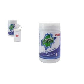 Safeguard illatmentes tisztítókendő 80db-os