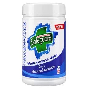 Safeguard illatmentes tisztítókendő 80db-os