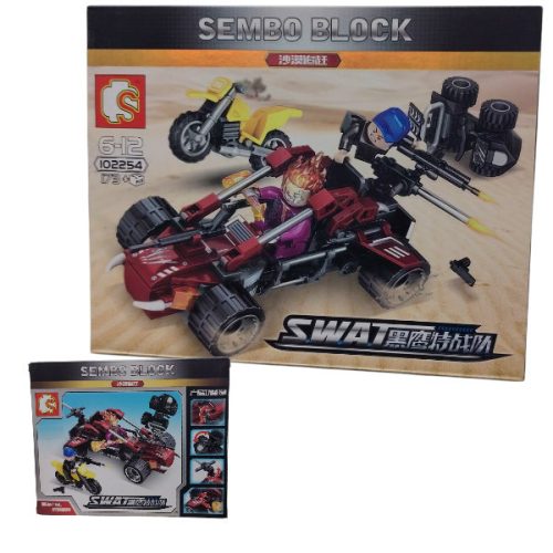 SEMBO BLOCK SWAT Black Hawk – Sivatagi hajsza (No. 102254)