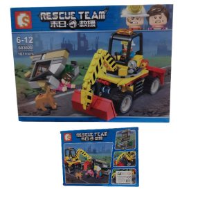   MENTŐCSAPAT – Építő munkagép (No. 603020) – Mérnöki kalandok a gyerekszobában