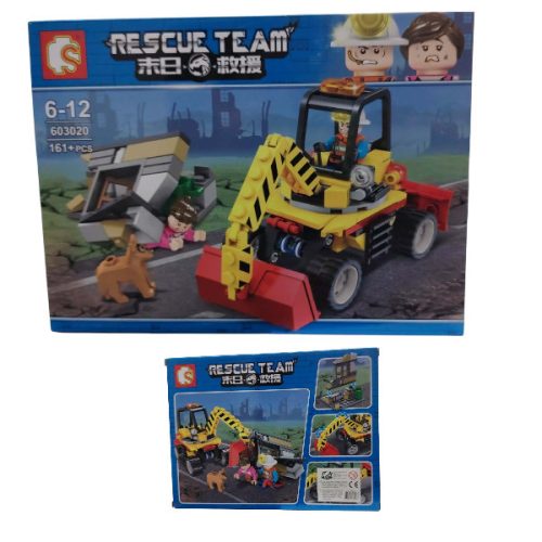 MENTŐCSAPAT – Építő munkagép (No. 603020) – Mérnöki kalandok a gyerekszobában