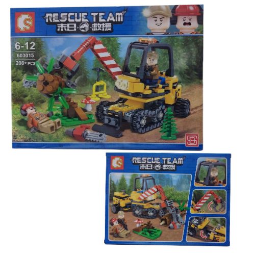 MENTŐCSAPAT – Építő mentőjármű (No. 603015) – Száguldás a segítségre!