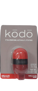 Kódó Warm Fruit & Musk Szilárd Parfüm Férfiaknak – 2 x 3 g