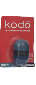 Kódó Woods Szilárd Parfüm Férfiaknak – 2 x 3 g