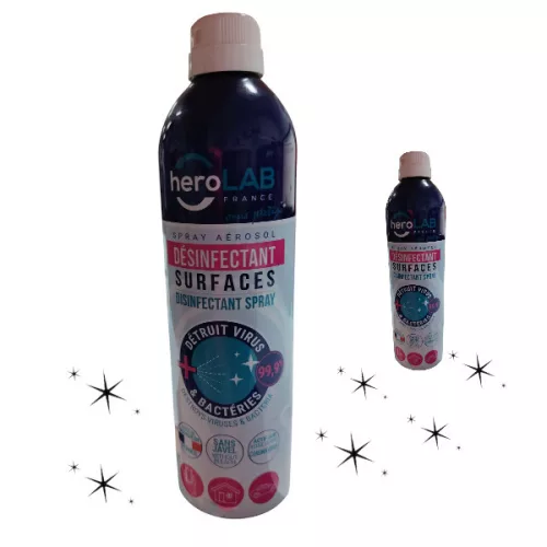 heroLAB  – Professzionális felülettisztító spray 400 ml