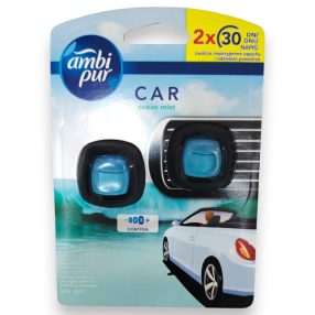   Ambi Pur Car Autós Légfrissítő Dupla Csomag – Ocean Mist 2 x 2 ml