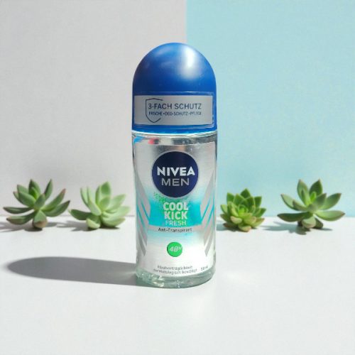 Nivea Men Cool Kick Fresh Roll-On – 48 órás hűsítő védelem és extra frissesség 50 ml