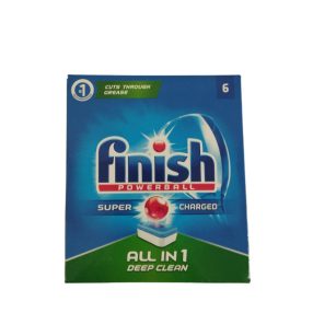 Finish All in 1 Deep Clean mosogatógép tabletta 6 db