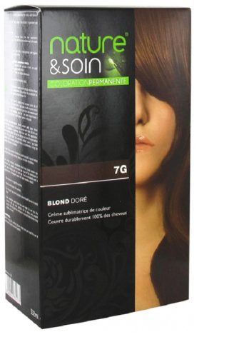 Nature&Care hajfesték 7G Golden Blonde (arany szőke) 132 ml