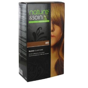   Nature&Care hajfesték 8G Light Golden Blonde (világos arany szőke) 132 ml