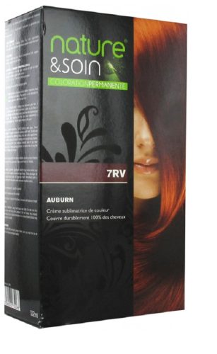 Nature&Care hajfesték 7RV Auburn (vörösesbarna) 132 ml
