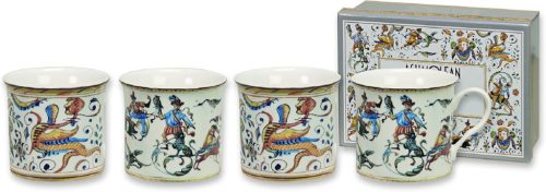 Ashmolean Bögre Szett – Cacciatte (4 darabos készlet)