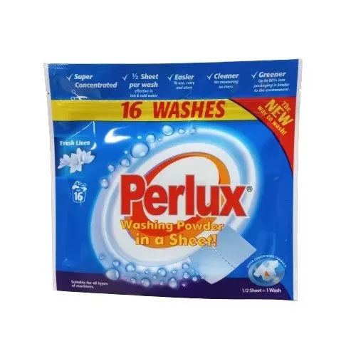 Perlux Fresh Linen mosólapka 16 mosás 27,6 g