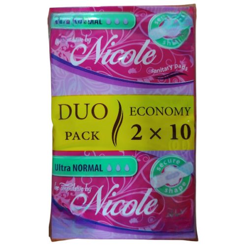 Nicole Be Impulsive Ultra Normal Intim Betét – Duo Pack Economy (2 x 10 db)