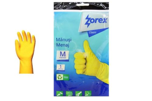 Zorex Háztartási Gumikesztyű – M-es méret