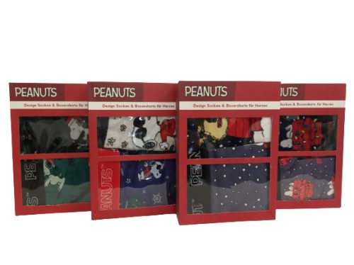 Peanuts zokni&boxer szett Ffi