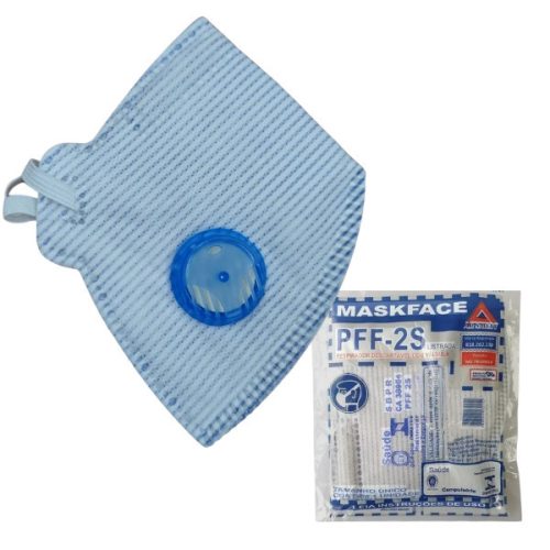 PFF-2S Higiéniai Szájmaszk – Szeleppel, egyesével csomagolva (CA38954)