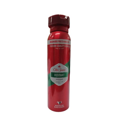 Old Spice Restart Spray – Azonnali energia és 24 órás frissesség 150 ml