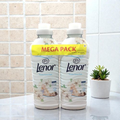 Lenor öblítő Cotton 2×925 ml