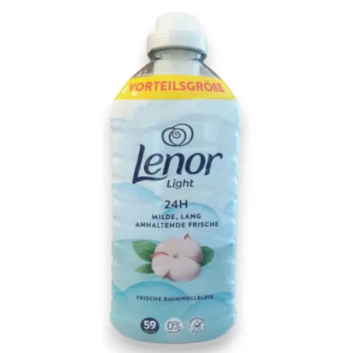 Lenor Light Frische Baumwollblüte textilöblítő koncentrátum - 1,239 liter (59 mosás)