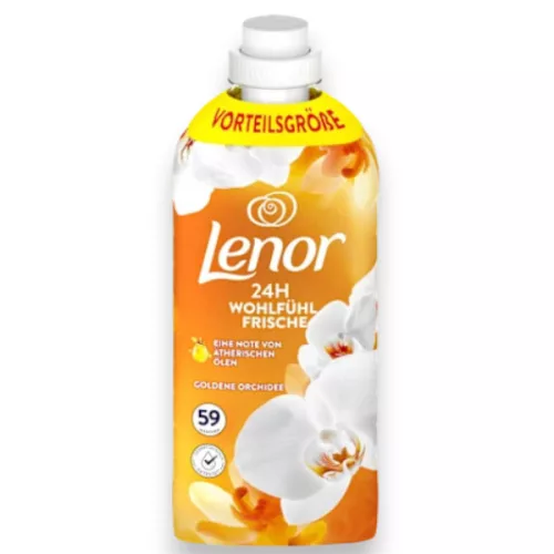 Lenor Goldene Orchidee textilöblítő koncentrátum - 1,239 liter  (59 mosás)