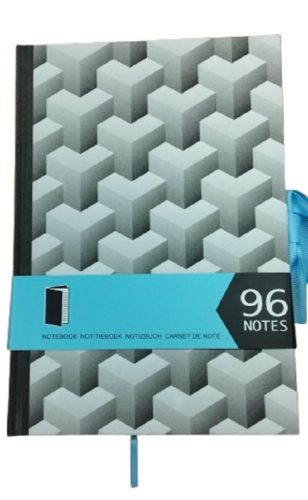 Jegyzetfüzet A5 Keményfedeles – 96 lapos, vonalas kivitelben