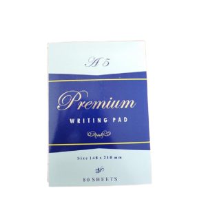   A5-ös jegyzettömb – 80 vonalas lap, könnyen kitéphető kivitelben