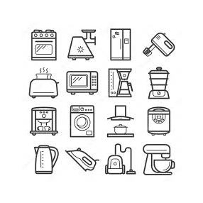 Konyhafelszerelés, Háztartási eszközök