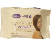 Violeta nedves kozmetikai kendő 25db Make up
