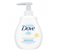Dove Baby Head to toe pumpás fürdető 200ml Sensitive moisture
