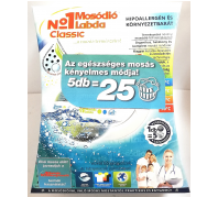 No1 Mosódió labda 5db-os Classic (25 mosás)..