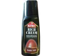 Kiwi folyékony cipőápoló 75ml Rich Cream Dark Tan (barna)