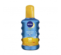 Nivea Sun Protect&Refresh sun spray 200ml High FPS50 Invisible cooling (vízállag