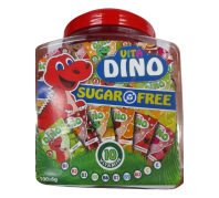 Vita Dino cukormentes nyalóka 100*6g Több íz Kínáló doboz