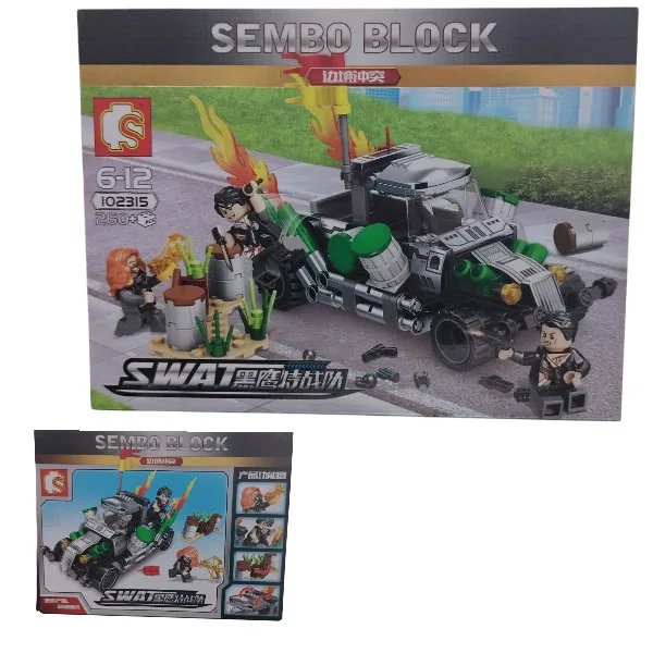 SEMBO BLOCK SWAT Black Hawk – Határvédelem (No. 102315)