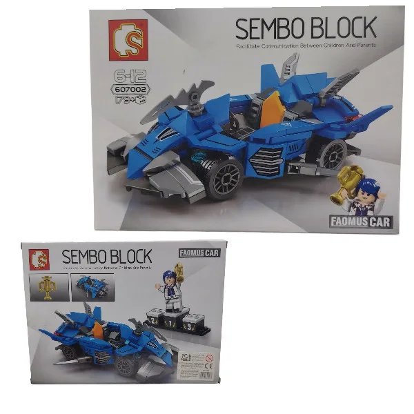 SEMBO BLOCK Famous Car (No. 607002) – A száguldás mestere