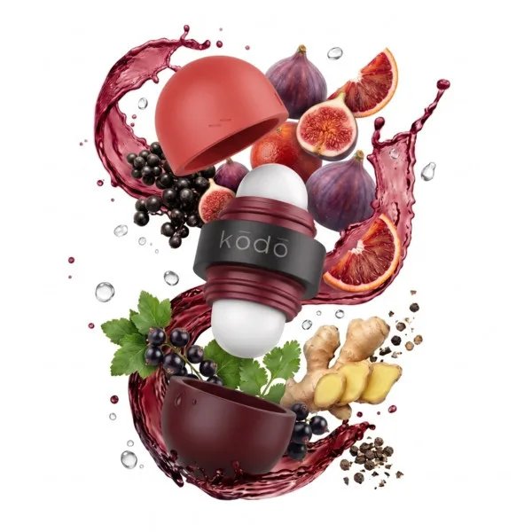 Kódó Warm Fruit & Musk Szilárd Parfüm Férfiaknak – 2 x 3 g
