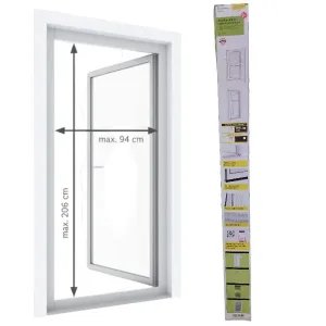 Livarno Home Alumínium keretes szúnyogháló ajtóra – 100 x 210 cm