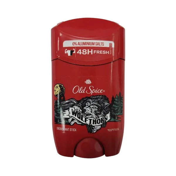 Old Spice Wolfthorn Deo Stick – Energikus citrusok és 24 órás védelem 50 ml