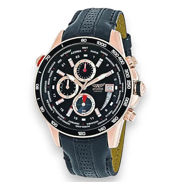 Aviator F-Series AVW8974G139 Férfi Világidő Kronográf Karóra