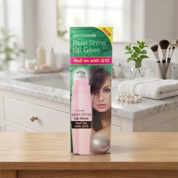 Pretty Smile Pearl Shine Golyós Ajakfény Q10 Koenzimmel (12 ml)