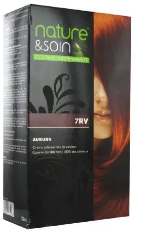 Nature&Care hajfesték 7RV Auburn (vörösesbarna) 132 ml