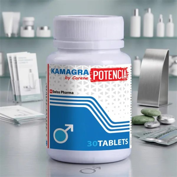 Kamagra Potencia by Carene Férfi Étrend-kiegészítő Tabletta – 30 db-os gazdaságos kiszerelés