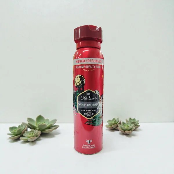 Old Spice Wolfthorn Spray – Wild Citrus: Az energikus elegancia illata 150 ml