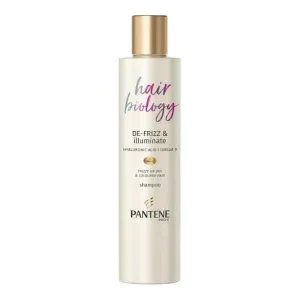 Pantene Hair Biology Sampon – De-Frizz & Illuminate (250 ml)