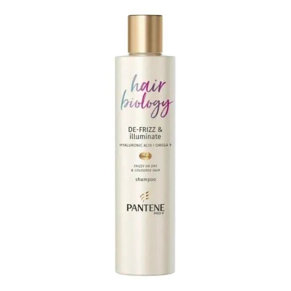Pantene Hair Biology Sampon – De-Frizz & Illuminate (250 ml)