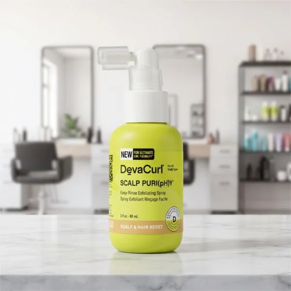 DevaCurl Scalp Puri(ph)y™ Fejbőr hámlasztó könnyen kimosható spray – 88 ml