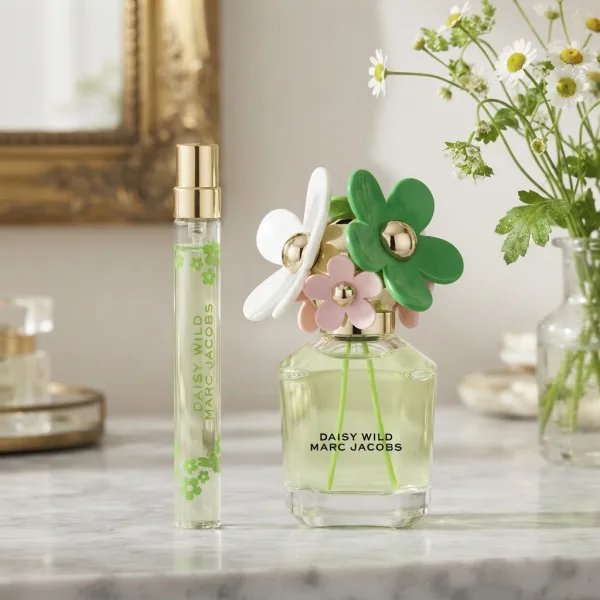 Marc Jacobs Daisy Wild Eau de Parfum Ajándékszett – 50 ml EDP + 10 ml Utazó Spray