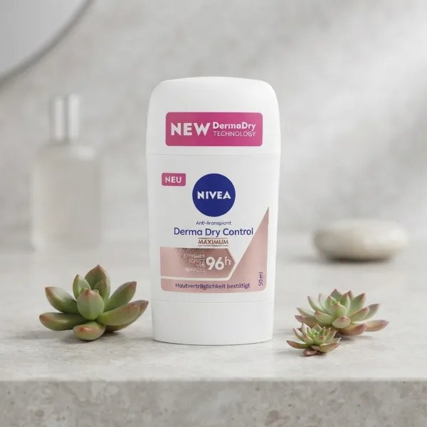NIVEA Derma Dry Control Maximum 96h Deo Stick – 50 ml