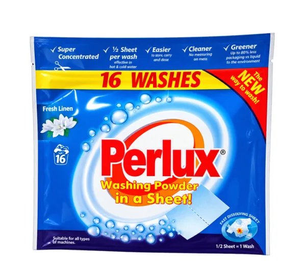 Perlux Fresh Linen mosólapka 16 mosás 27,6 g